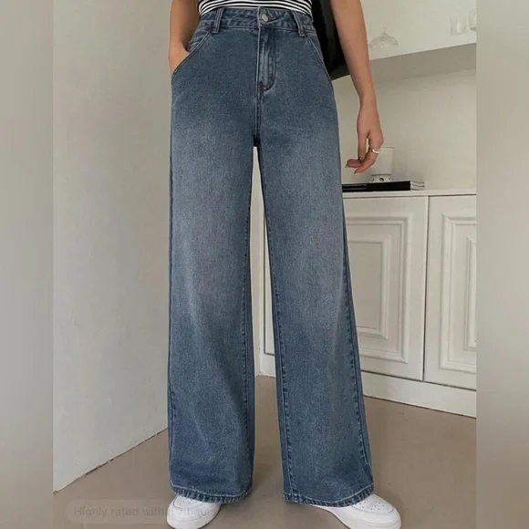 DAZY High Rise Baggy Jeans - Picture 4 of 14
